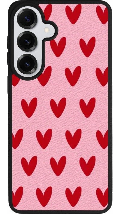 Coque Samsung Galaxy S26+ - Silicone rigide noir Saint Valentines Day 26 Pattern heart