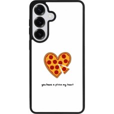 Coque Samsung Galaxy S26+ - Silicone rigide noir Saint Valentines Day 26 You have my pizza heart