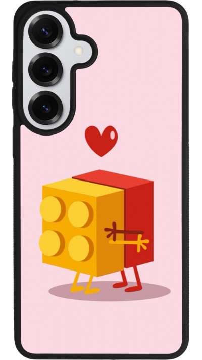 Coque Samsung Galaxy S26+ - Silicone rigide noir Saint Valentines Day 26 Puzzle