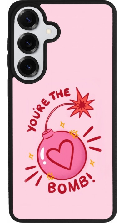 Coque Samsung Galaxy S26+ - Silicone rigide noir Saint Valentines Day 26 You are the bomb