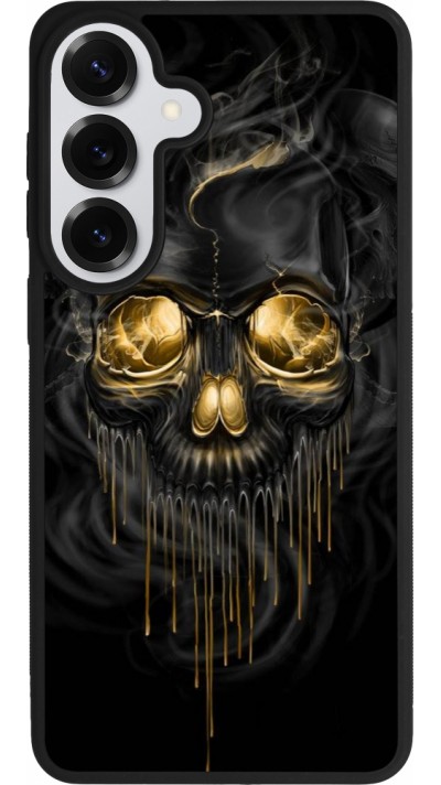 Coque Samsung Galaxy S26+ - Silicone rigide noir Skull 02