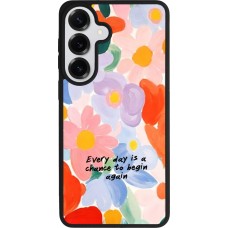 Coque Samsung Galaxy S26+ - Silicone rigide noir Every day is a chance 2026