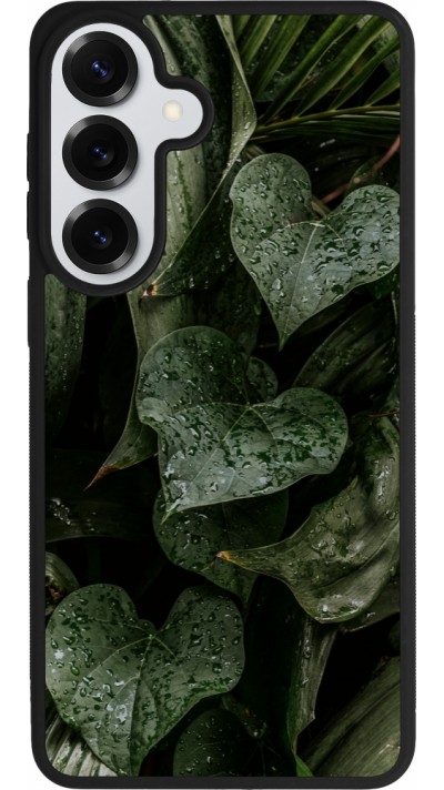 Coque Samsung Galaxy S26+ - Silicone rigide noir Spring 23 fresh plants