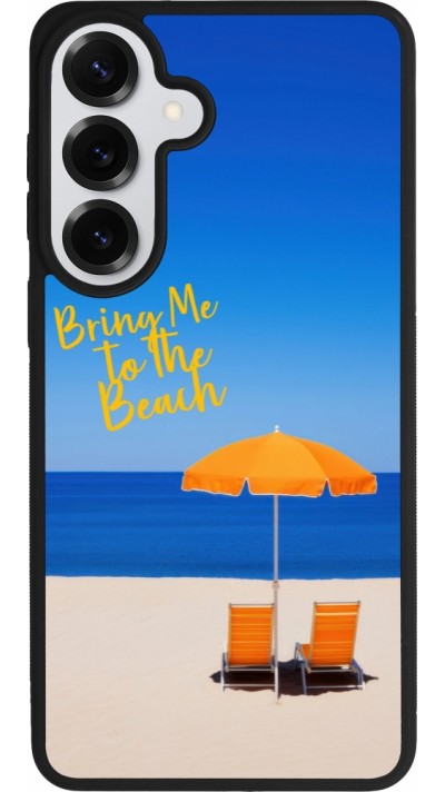 Coque Samsung Galaxy S26+ - Silicone rigide noir Summer 2025 Bring me to the beach