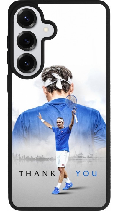 Coque Samsung Galaxy S26+ - Silicone rigide noir Thank you Roger