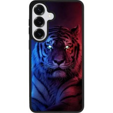 Coque Samsung Galaxy S26+ - Silicone rigide noir Tiger Blue Red