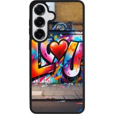 Samsung Galaxy S26+ Case Hülle - Silikon schwarz Valentin 2025 Liebe U Tag