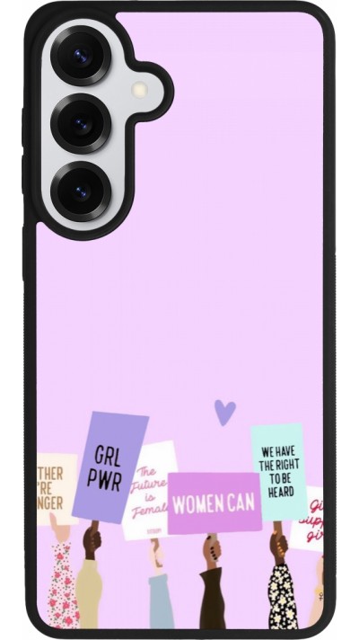 Coque Samsung Galaxy S26+ - Silicone rigide noir Womens day 2026 9