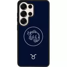 Coque Samsung Galaxy S26 Ultra - Silicone rigide noir Astrologie Taureau