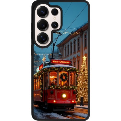 Samsung Galaxy S26 Ultra Case Hülle - Silikon schwarz Christmas 25 Xmas Train