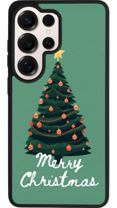 Coque Samsung Galaxy S26 Ultra - Silicone rigide noir Christmas 25 Xmas Tree