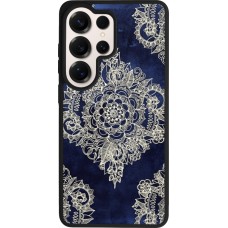 Coque Samsung Galaxy S26 Ultra - Silicone rigide noir Cream Flower Moroccan