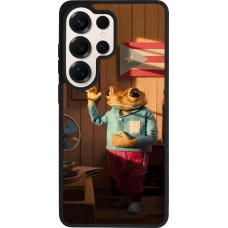 Samsung Galaxy S26 Ultra Case Hülle - Silikon schwarz Dancing frog DTMF