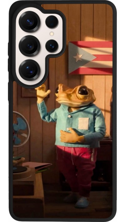 Coque Samsung Galaxy S26 Ultra - Silicone rigide noir Dancing frog DTMF