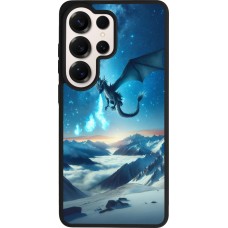 Samsung Galaxy S26 Ultra Case Hülle - Silikon schwarz Drache nächtliche Berg