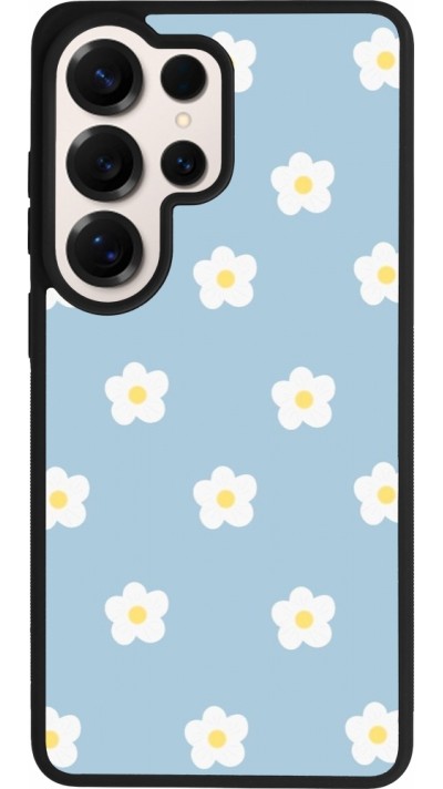 Samsung Galaxy S26 Ultra Case Hülle - Silikon schwarz Easter 2024 daisy flower