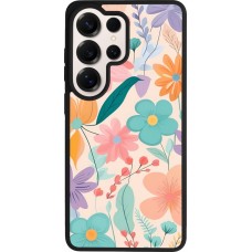 Samsung Galaxy S26 Ultra Case Hülle - Silikon schwarz Easter 2024 spring flowers
