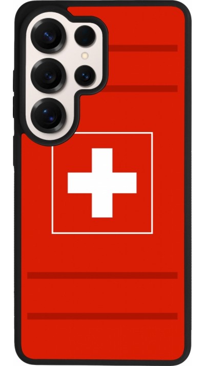 Coque Samsung Galaxy S26 Ultra - Silicone rigide noir Euro 2020 Switzerland