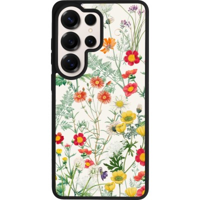 Coque Samsung Galaxy S26 Ultra - Silicone rigide noir Flora Botanical Wildlife