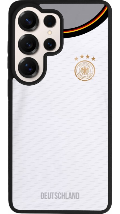 Samsung Galaxy S26 Ultra Case Hülle - Silikon schwarz Deutschland 2022 personalisierbares Fußballtrikot