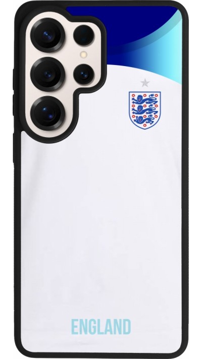 Samsung Galaxy S26 Ultra Case Hülle - Silikon schwarz England 2022 personalisierbares Fußballtrikot