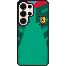Samsung Galaxy S26 Ultra Case Hülle - Silikon schwarz Kamerun 2022 personalisierbares Fussballtrikot