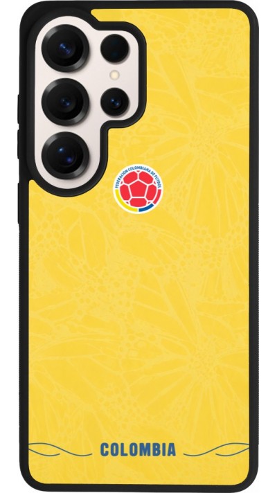 Samsung Galaxy S26 Ultra Case Hülle - Silikon schwarz Kolumbien 2026 personalisierbares Fussballtrikot