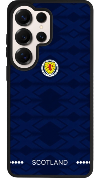 Samsung Galaxy S26 Ultra Case Hülle - Silikon schwarz Schottland 2026 personalisierbares Fussballtrikot