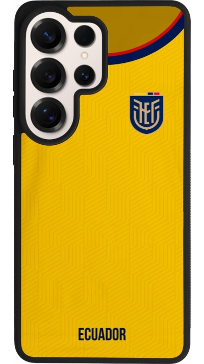 Samsung Galaxy S26 Ultra Case Hülle - Silikon schwarz Ecuador 2022 Fußballtrikot