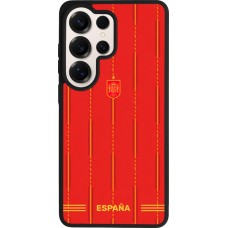 Samsung Galaxy S26 Ultra Case Hülle - Silikon schwarz Spanien 2026 personalisierbares Fussballtrikot