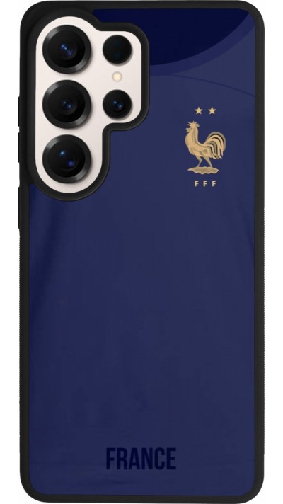 Samsung Galaxy S26 Ultra Case Hülle - Silikon schwarz Frankreich 2022 personalisierbares Fussballtrikot