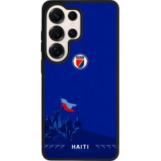 Samsung Galaxy S26 Ultra Case Hülle - Silikon schwarz Haiti 2026 personalisierbares Fussballtrikot