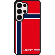 Samsung Galaxy S26 Ultra Case Hülle - Silikon schwarz Norwegen 2026 personalisierbares Fussballtrikot