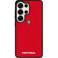 Samsung Galaxy S26 Ultra Case Hülle - Silikon schwarz Portugal 2026 personalisierbares Fussballtrikot