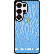 Samsung Galaxy S26 Ultra Case Hülle - Silikon schwarz Demokratische Republik Kongo 2026 personalisierbares Fussballtrikot