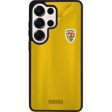 Coque Samsung Galaxy S26 Ultra - Silicone rigide noir Maillot de football Roumanie