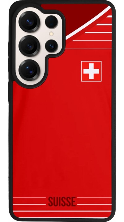 Coque Samsung Galaxy S26 Ultra - Silicone rigide noir Football shirt Switzerland 2022