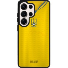 Coque Samsung Galaxy S26 Ultra - Silicone rigide noir Maillot de football Ukraine