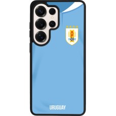 Samsung Galaxy S26 Ultra Case Hülle - Silikon schwarz Uruguay 2022 personalisierbares Fussballtrikot