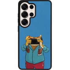 Coque Samsung Galaxy S26 Ultra - Silicone rigide noir Frog with camera DTMF