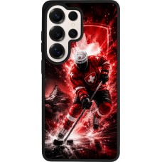 Coque Samsung Galaxy S26 Ultra - Silicone rigide noir Hockey World Championship Player