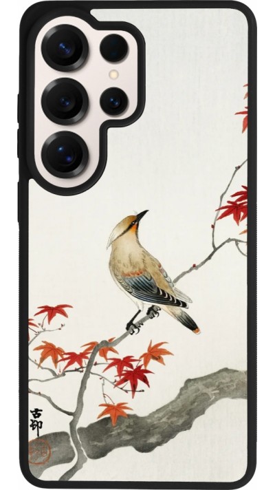 Samsung Galaxy S26 Ultra Case Hülle - Silikon schwarz Japanese Bird