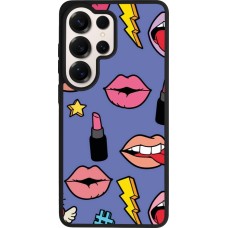 Samsung Galaxy S26 Ultra Case Hülle - Silikon schwarz Lips and lipgloss
