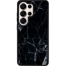 Samsung Galaxy S26 Ultra Case Hülle - Silikon schwarz Marble Black 01
