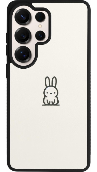 Samsung Galaxy S26 Ultra Case Hülle - Silikon schwarz Minimal Häschen Süße