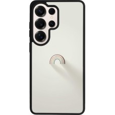 Samsung Galaxy S26 Ultra Case Hülle - Silikon schwarz Mini Regenbogen Minimal