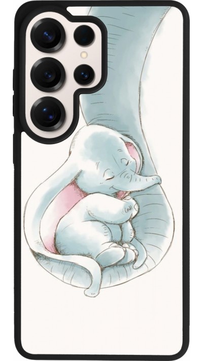 Samsung Galaxy S26 Ultra Case Hülle - Silikon schwarz Mom 1903