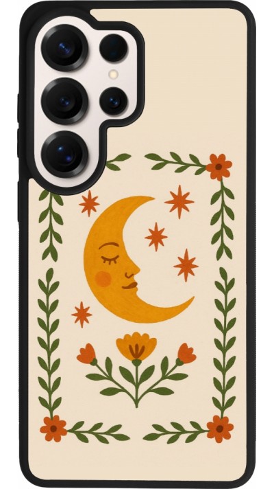 Samsung Galaxy S26 Ultra Case Hülle - Silikon schwarz Half moon stamp 2026