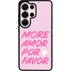 Coque Samsung Galaxy S26 Ultra - Silicone rigide noir More amor porfavor