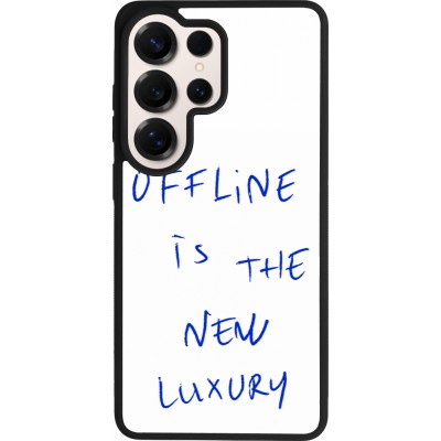 Samsung Galaxy S26 Ultra Case Hülle - Silikon schwarz Offline is the new luxury